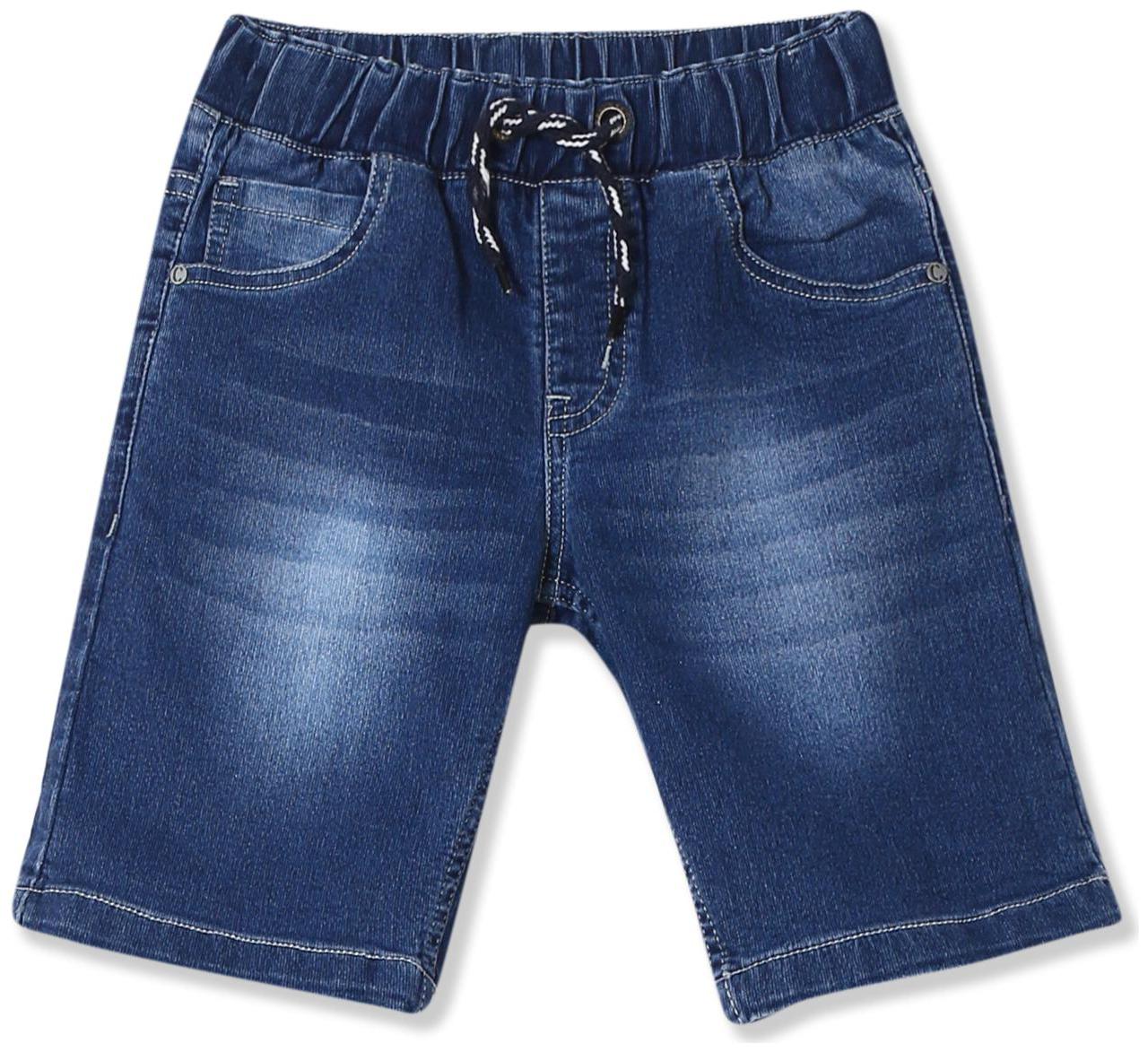 

CHEROKEE Cotton Boys Drawstring Waist Denim Shorts