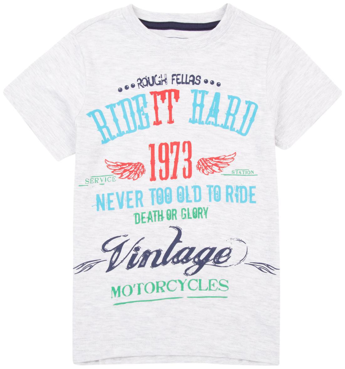 

CHEROKEE Cotton Printed T shirt for Baby Boy - Grey