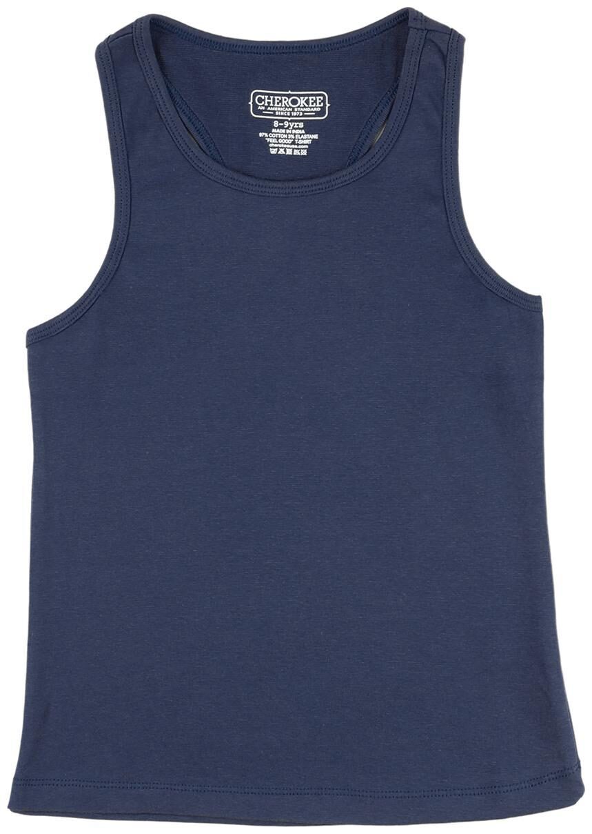 

CHEROKEE Girl Cotton blend Solid Top - Blue