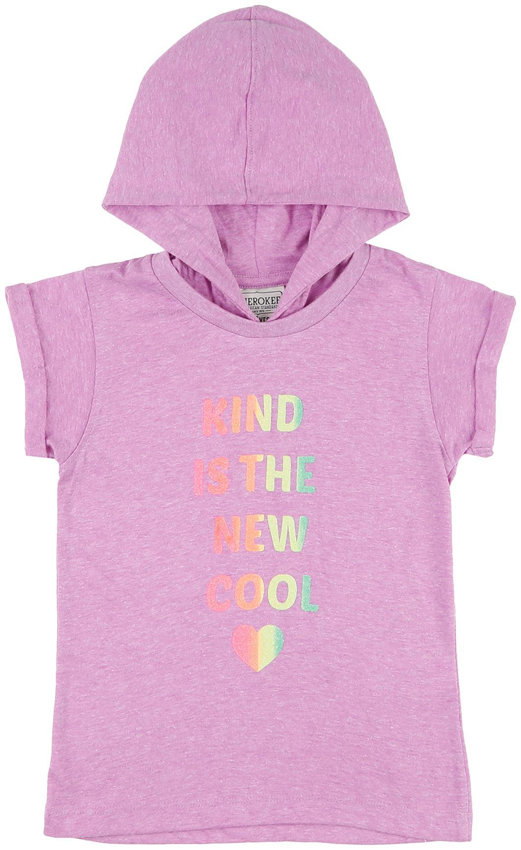 

CHEROKEE Girl Cotton Printed T shirt - Purple