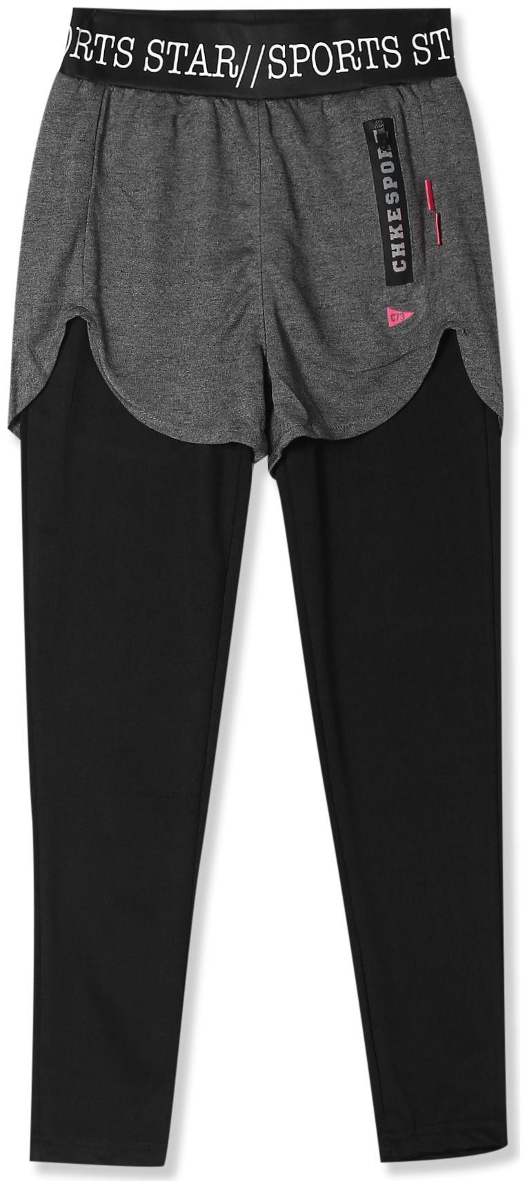 

CHEROKEE Girl Polyester Solid Regular shorts - Grey