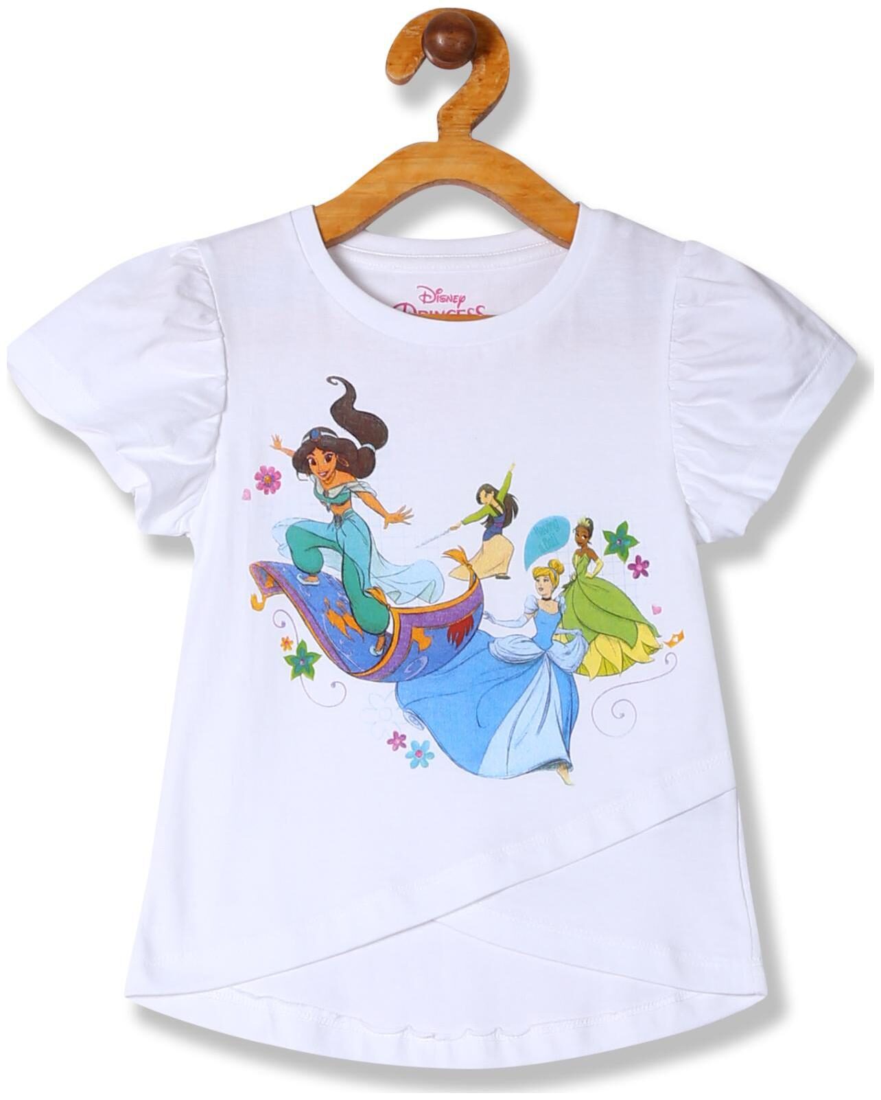 

CHEROKEE Girl Cotton Printed T shirt - White