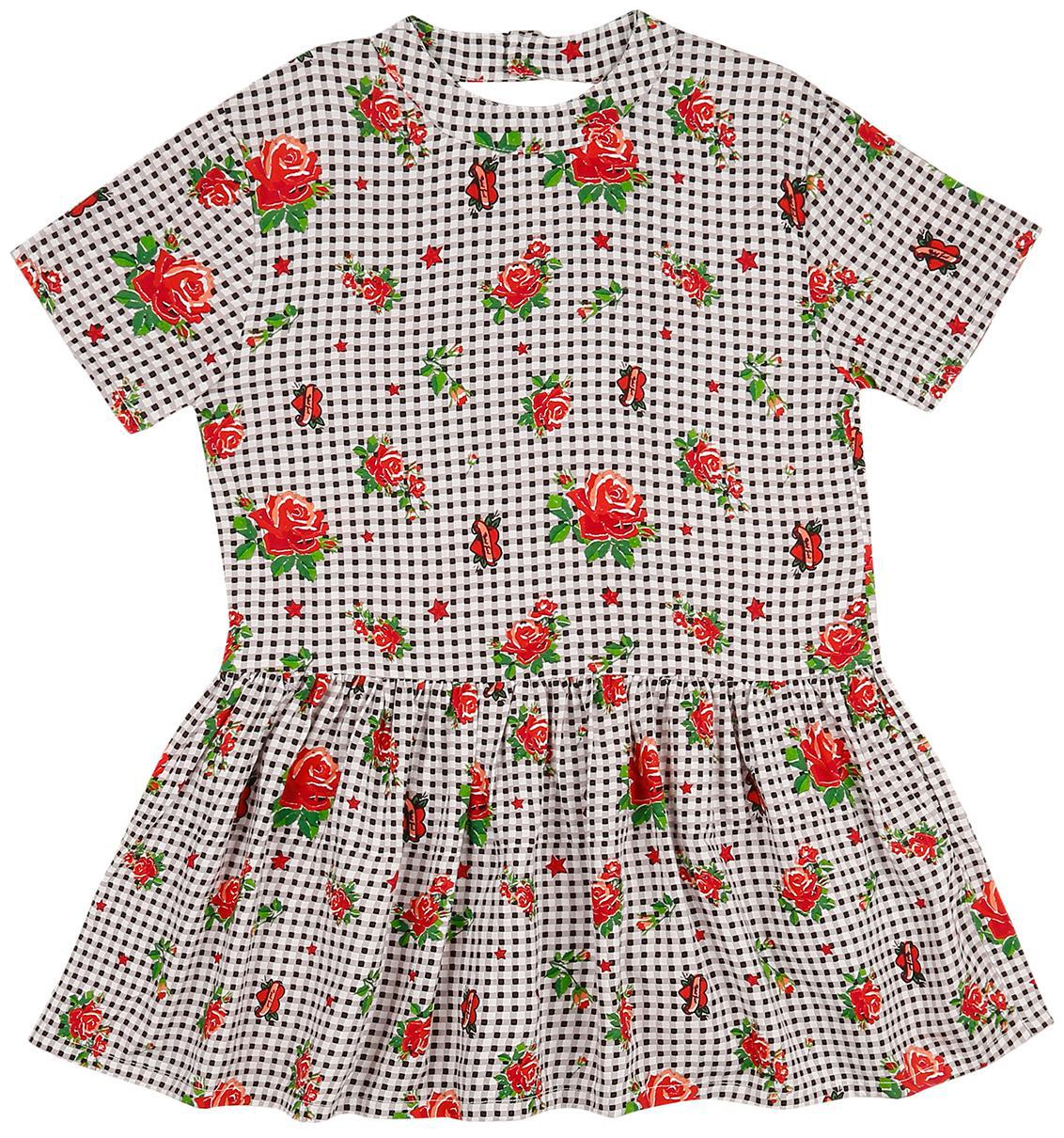

CHEROKEE Girl Rayon Printed Top - White