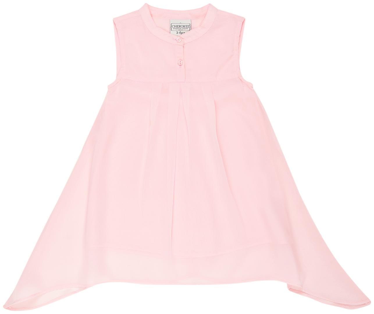 

CHEROKEE Girl Polyester Solid Top - Pink