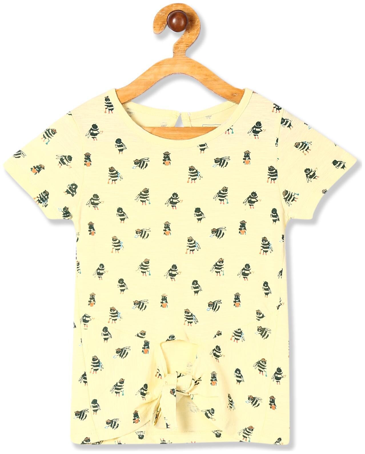

CHEROKEE Girl Cotton Printed Top - Yellow