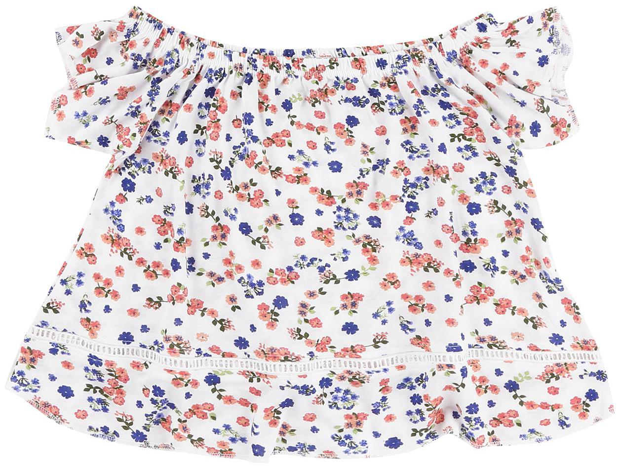 

CHEROKEE Girl Viscose Printed Top - White