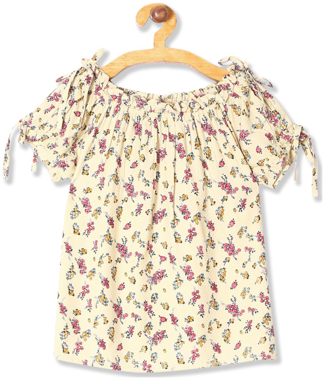 

CHEROKEE Girl Rayon Printed Top - Multi