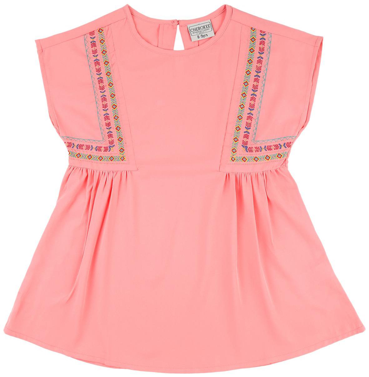 

CHEROKEE Girl Polyester Self design Top - Pink