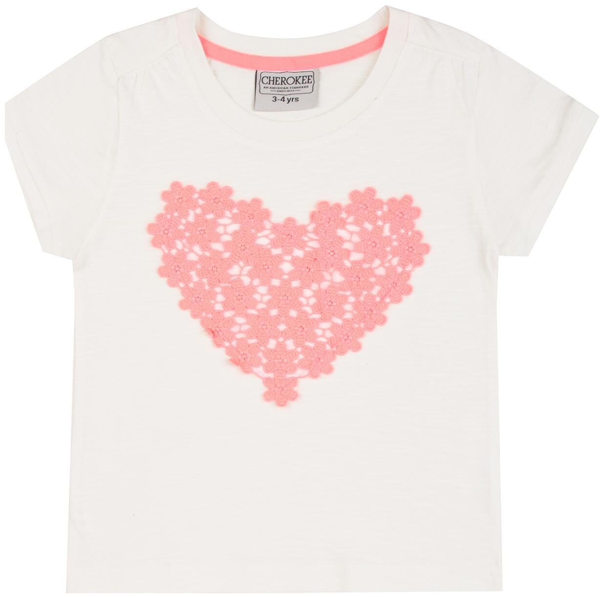 

CHEROKEE Girl Cotton Embellished Shirt - White