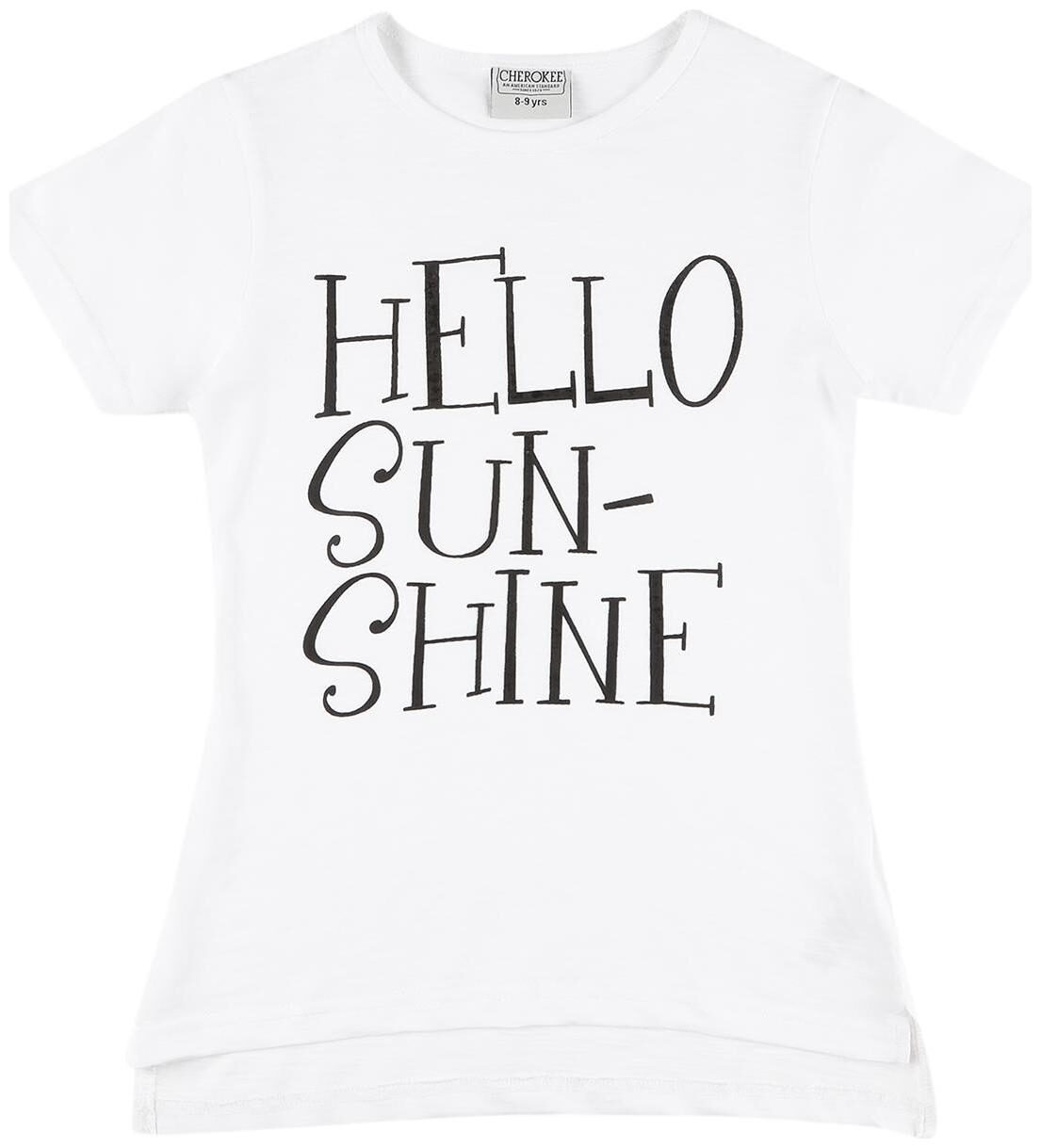 

CHEROKEE Girl Cotton Printed T shirt - White