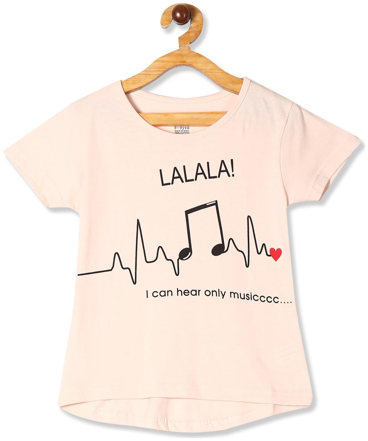 

CHEROKEE Girl Cotton Printed T shirt - Orange