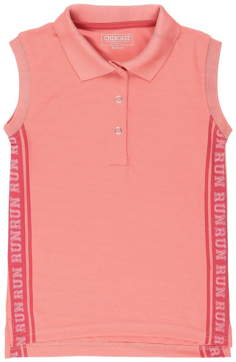

CHEROKEE Girl Polyester Solid T shirt - Pink