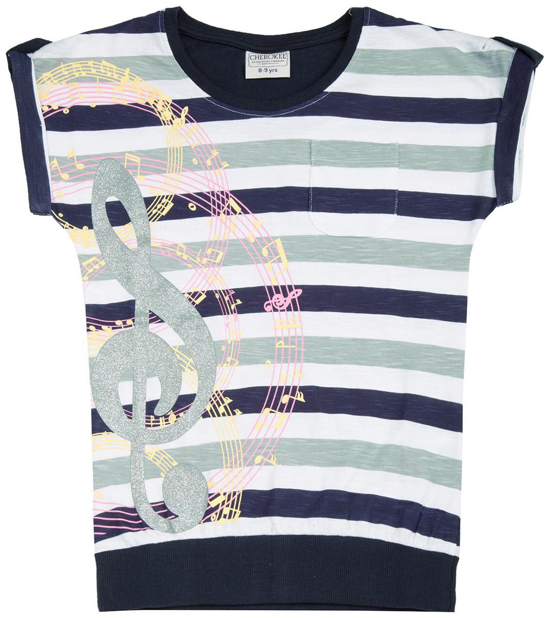 

CHEROKEE Girl Cotton Printed Top - Multi