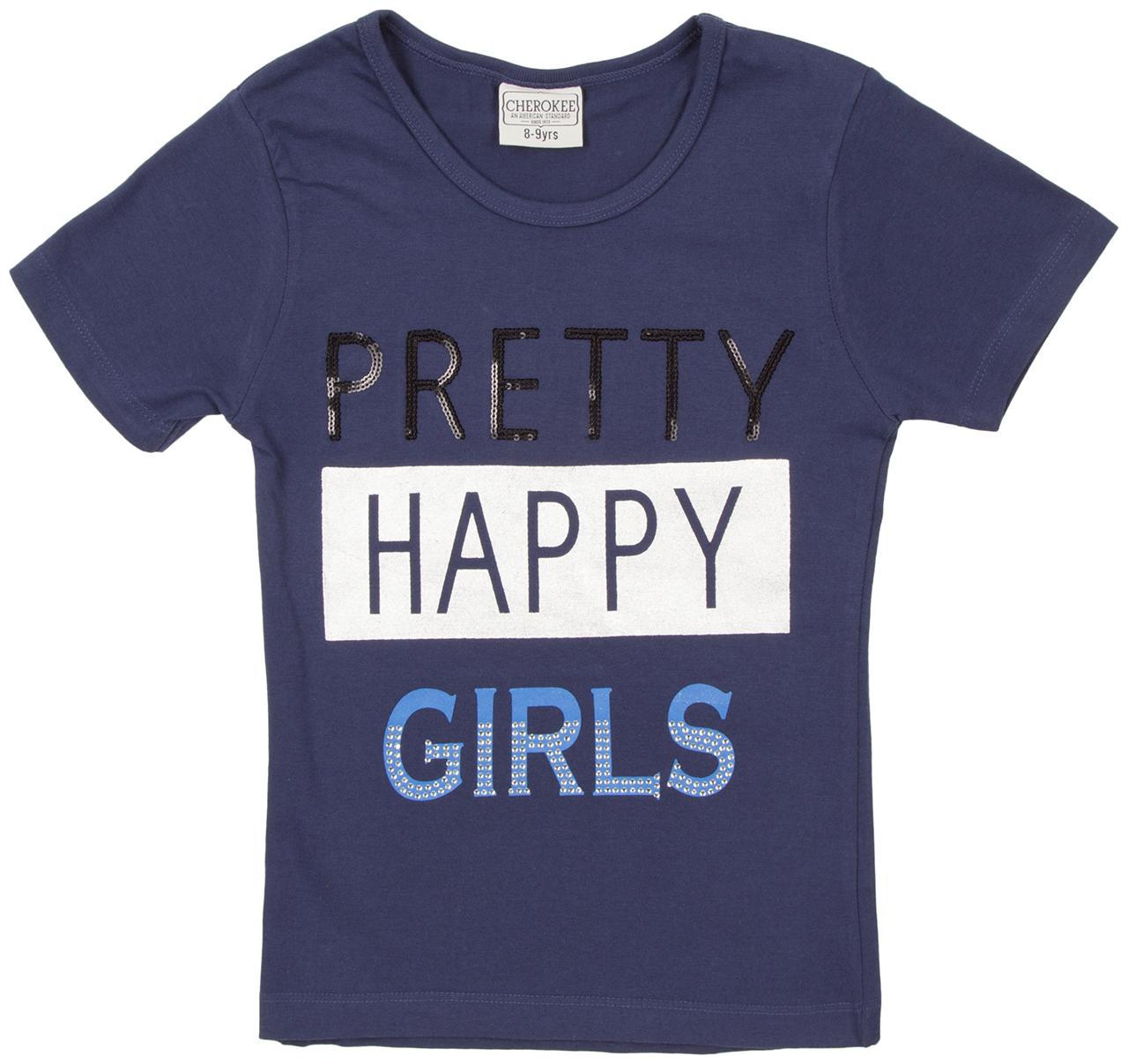 

CHEROKEE Girl Cotton Printed Shirt - Blue