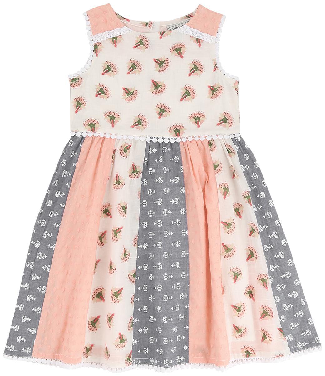 

CHEROKEE Multi Cotton Sleeveless Knee Length Princess Frock ( Pack of 1 )