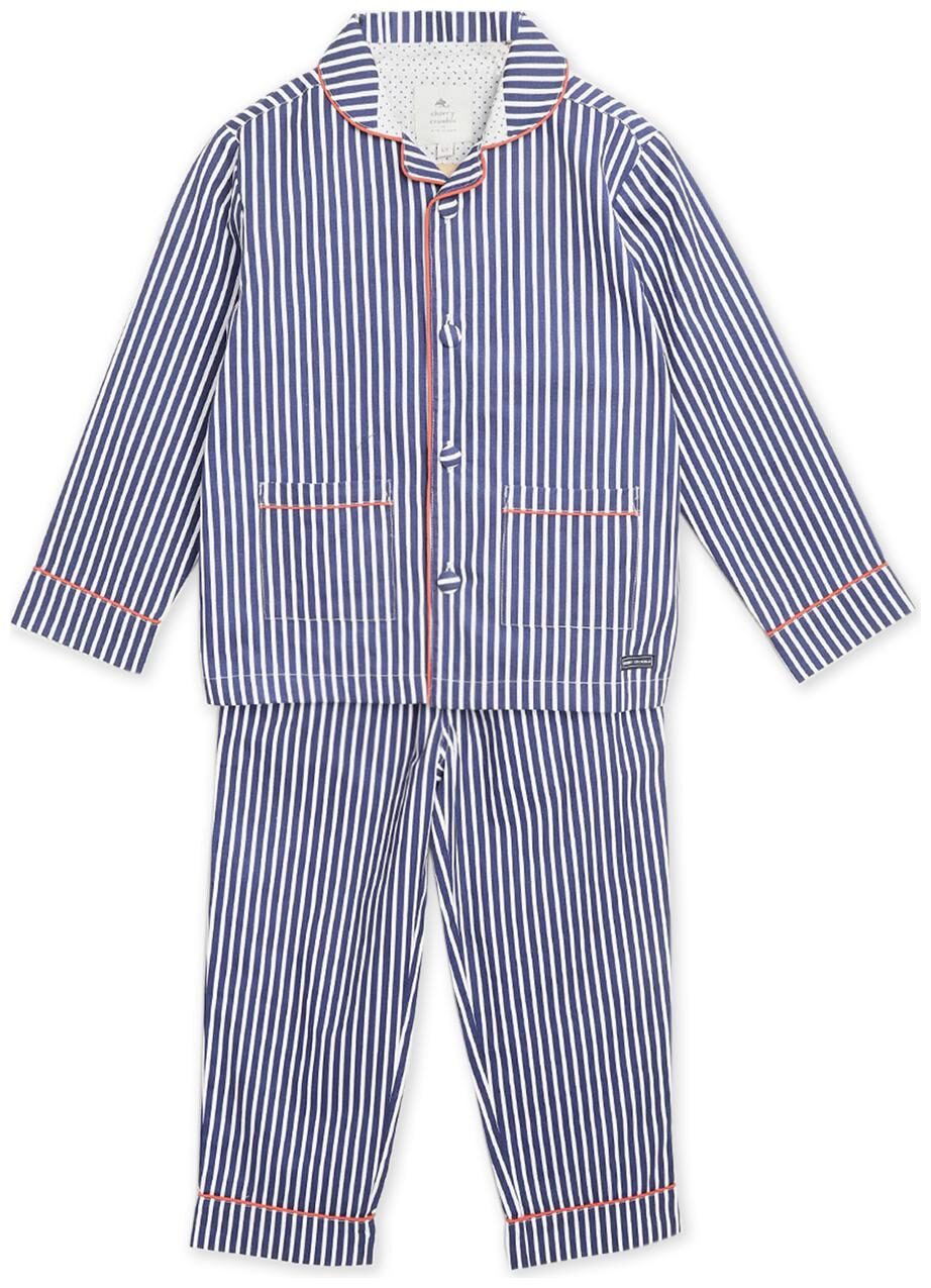 

Cherry Crumble By Nitt Hyman Baby boy Top bottom set - Blue
