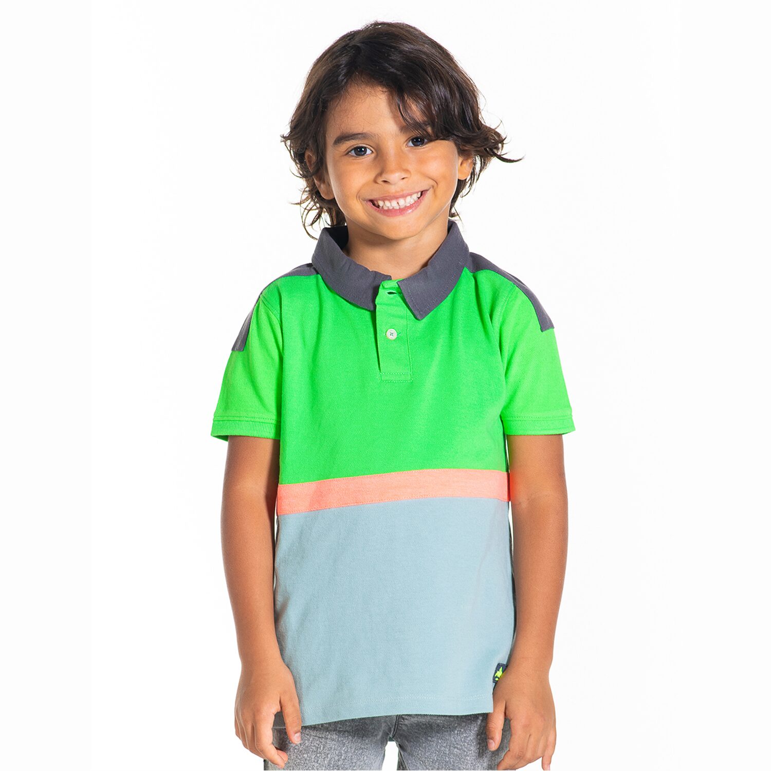 

Cherry Crumble By Nitt Hyman Boy Cotton blend Colorblocked T-shirt - Multi