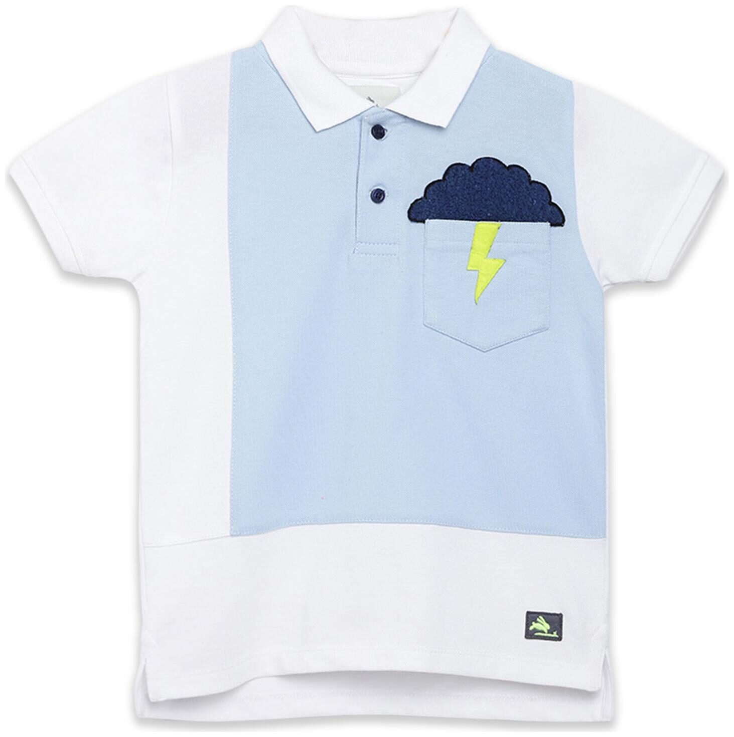 

Cherry Crumble By Nitt Hyman Boy Cotton blend Solid T-shirt - Blue