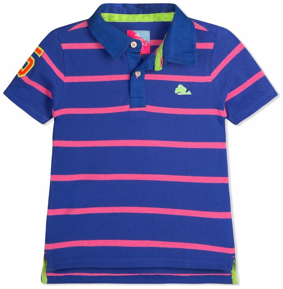 

Cherry Crumble By Nitt Hyman Boy Cotton blend Solid T-shirt - Blue