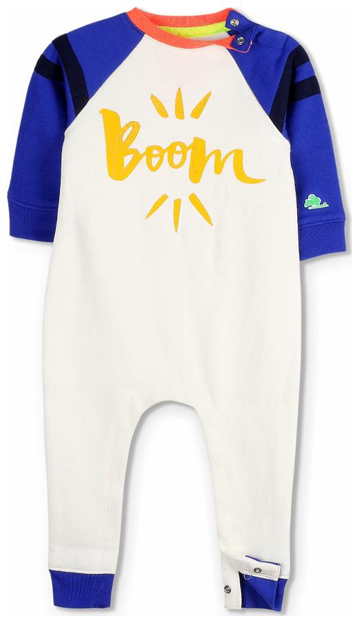 

Cherry Crumble Baby boy Cotton Printed Body suit - Multi