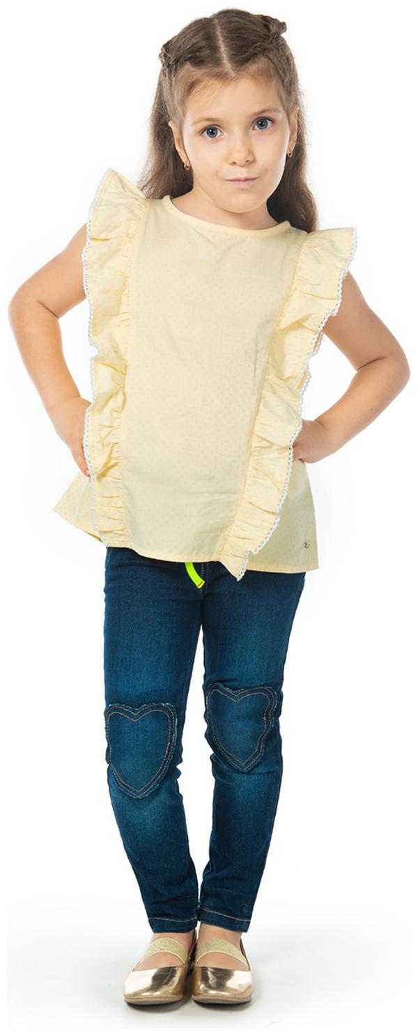 

Cherry Crumble By Nitt Hyman Cotton Solid Top for Baby Girl - White
