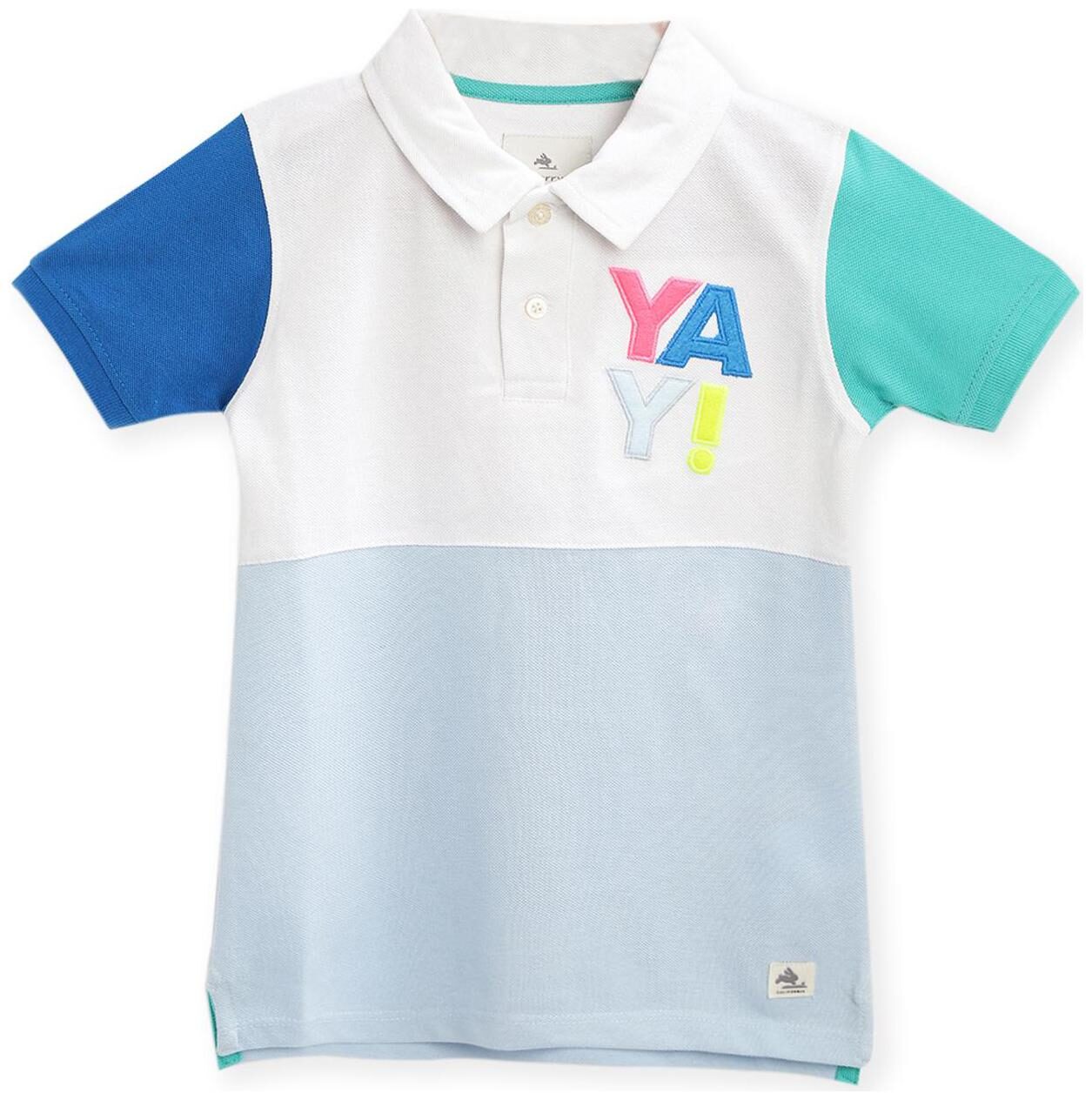 

Cherry Crumble By Nitt Hyman Boy Cotton blend Colorblocked T-shirt - Multi