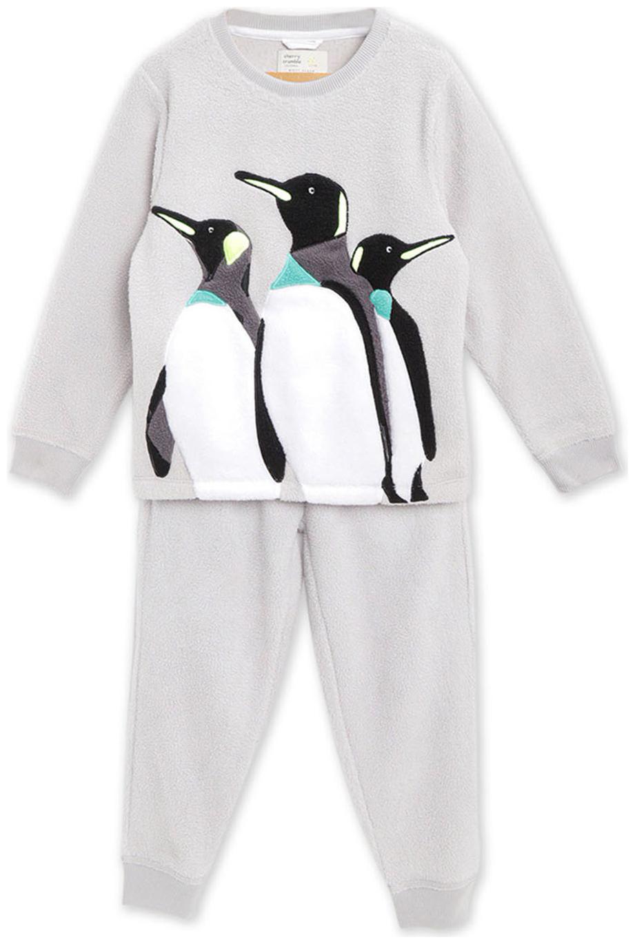 

Cherry Crumble By Nitt Hyman Baby boy Cotton blend Printed Sleep suit - Grey