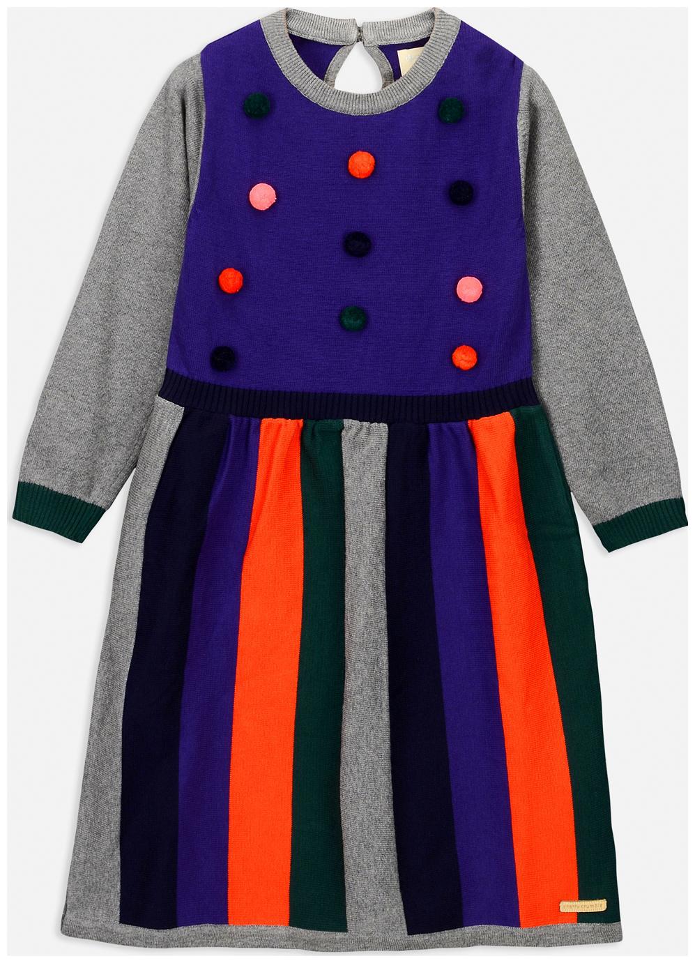 

Cherry Crumble By Nitt Hyman Baby girl Cotton Printed Collar frock - Multi