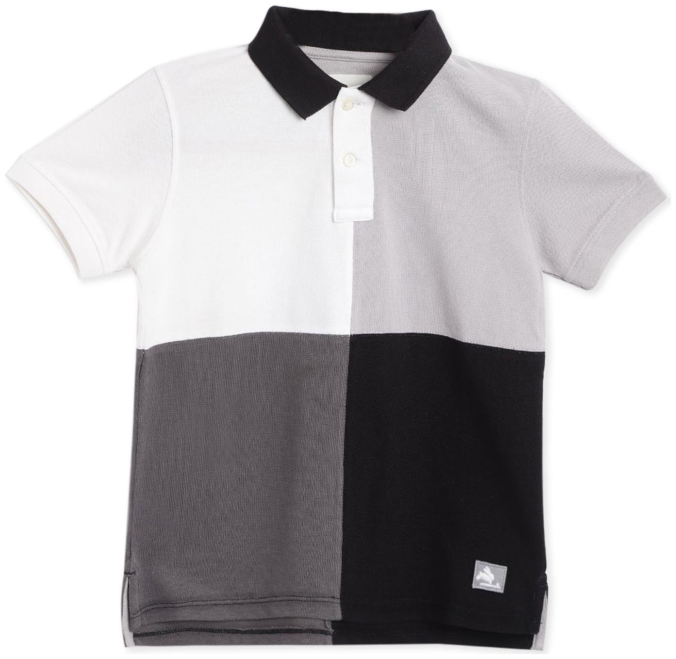 

Cherry Crumble By Nitt Hyman Boy Cotton blend Colorblocked T-shirt - Multi