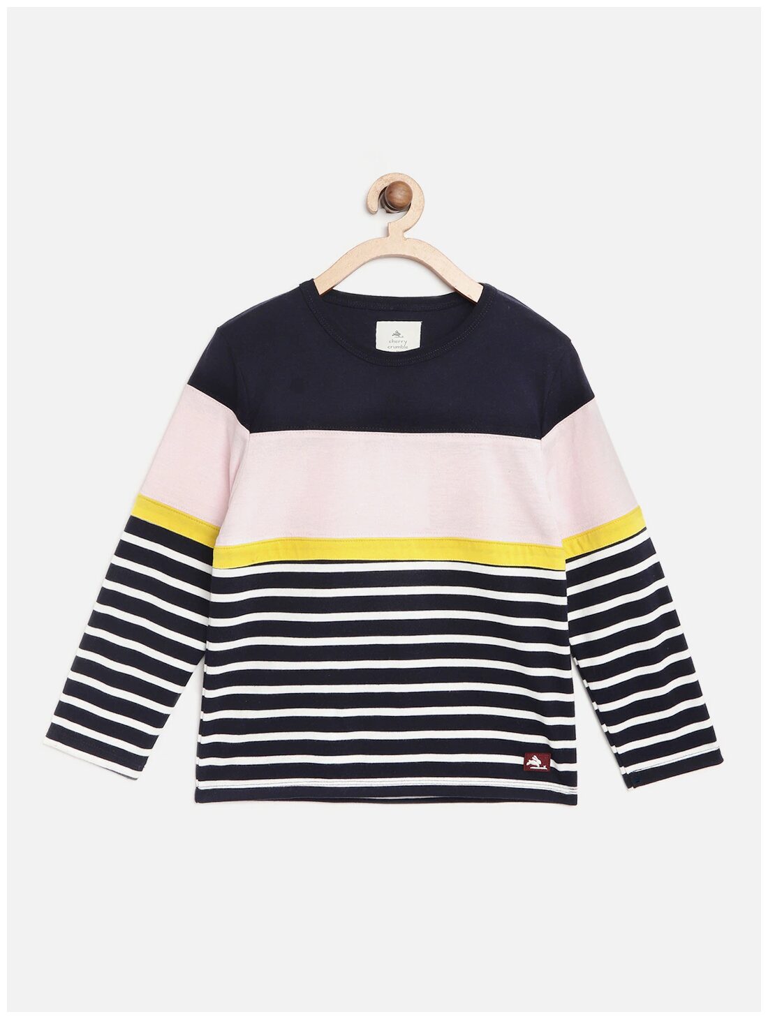 

Cherry Crumble By Nitt Hyman Boy Cotton blend Colorblocked T-shirt - Multi