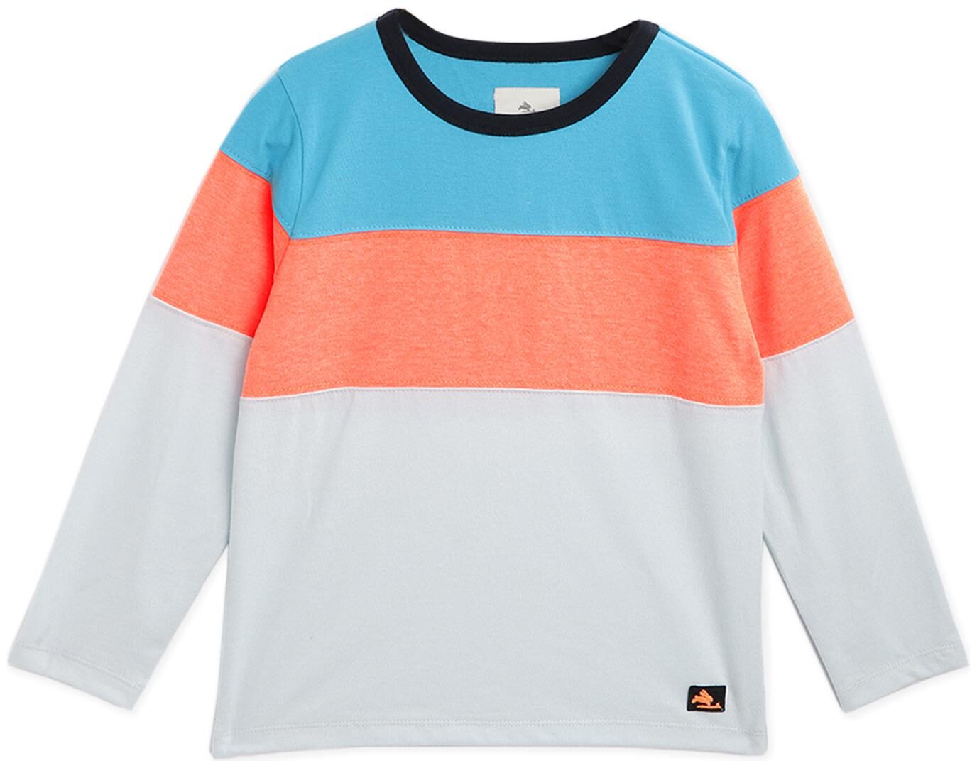 

Cherry Crumble By Nitt Hyman Boy Cotton blend Colorblocked T-shirt - Multi
