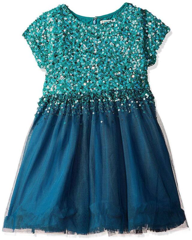 Cherry Crumble Falling Sequins Dress