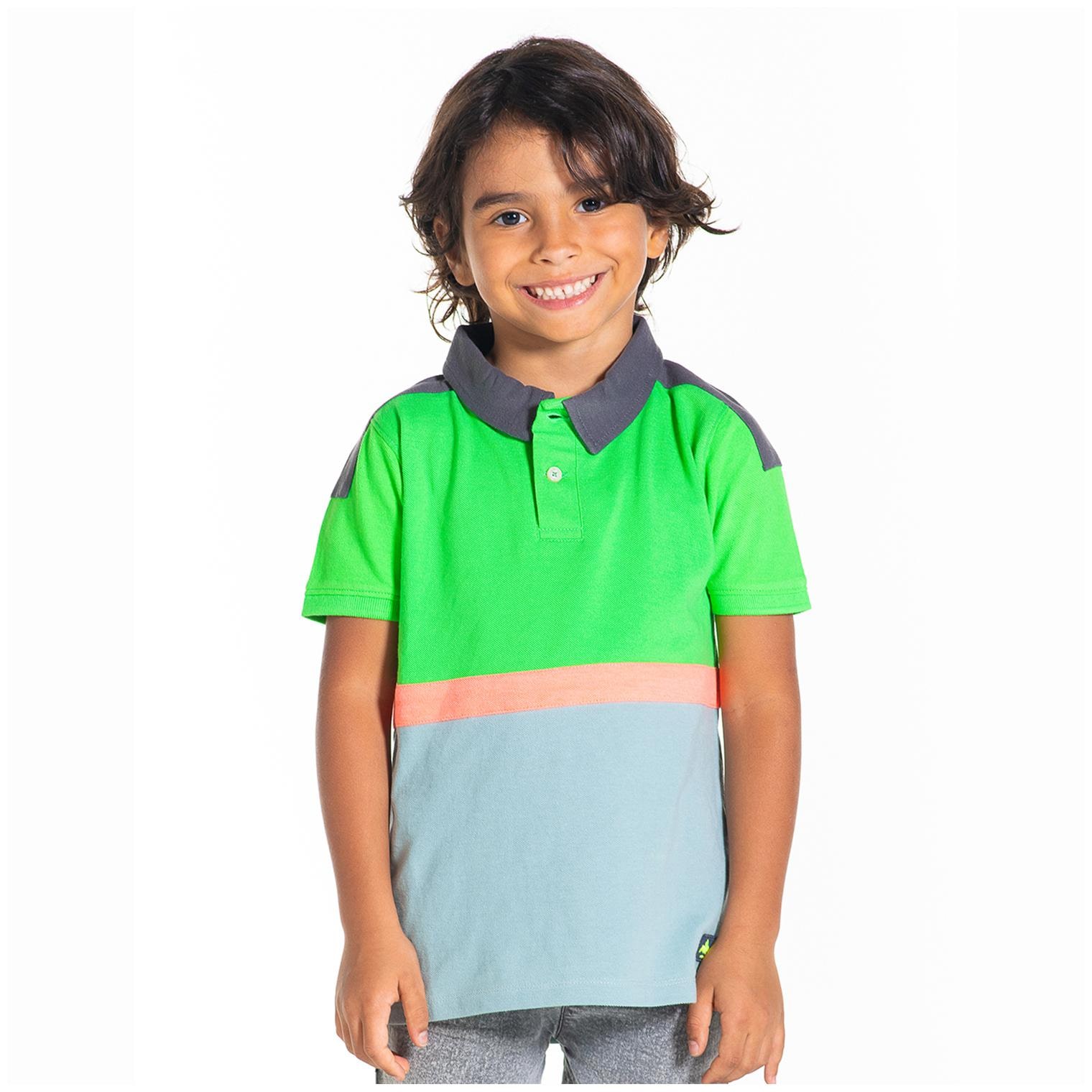 

Cherry Crumble By Nitt Hyman Boy Cotton blend Colorblocked T-shirt - Multi