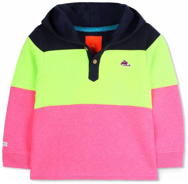 Cherry Crumble By Nitt Hyman Boy Polyester Solid Sweatshirt - Pink