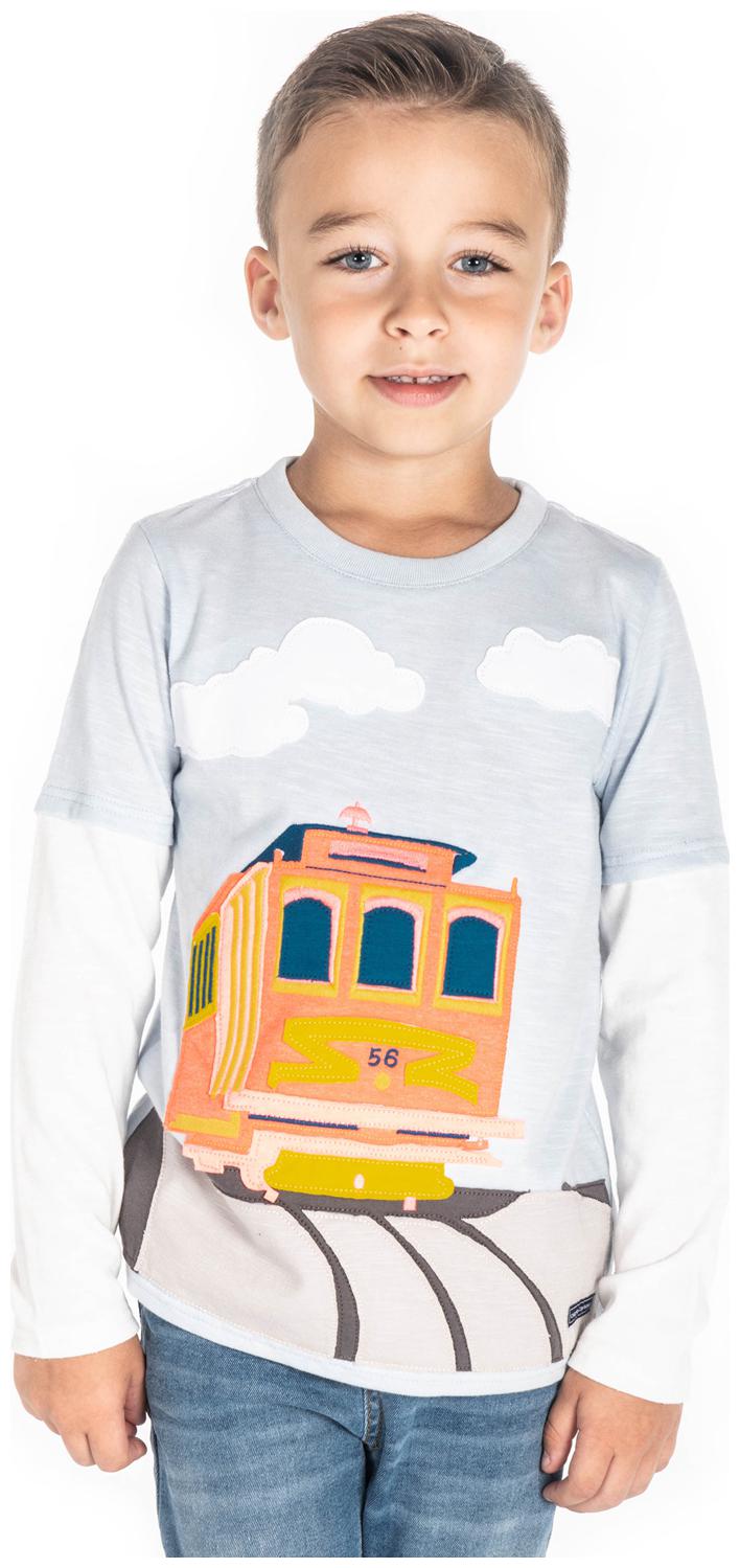 

Cherry Crumble By Nitt Hyman Boy Cotton Printed T-shirt - White