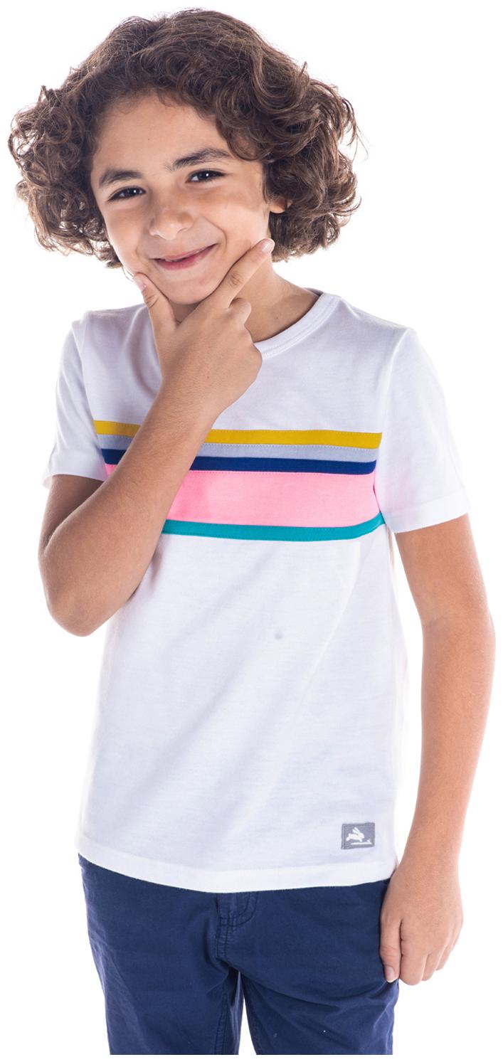 

Cherry Crumble By Nitt Hyman Boy Cotton Printed T-shirt - White