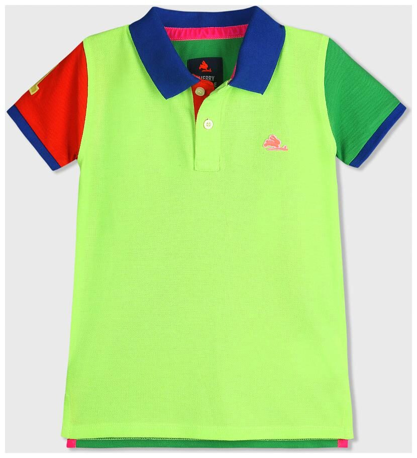 

Cherry Crumble Boy Cotton Solid T-shirt - Green
