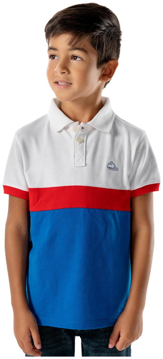 

Cherry Crumble By Nitt Hyman Blended Colorblocked T shirt for Baby Boy - Multi