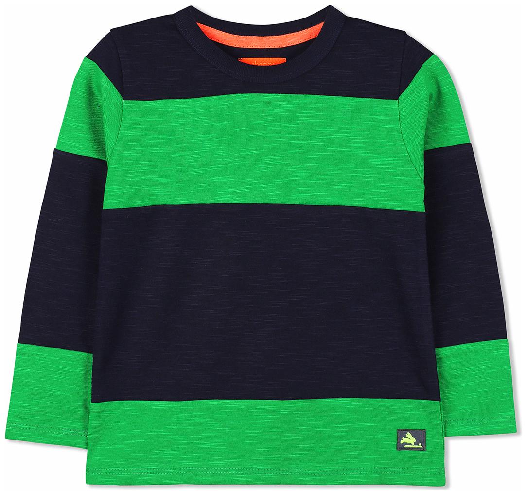 

Cherry Crumble By Nitt Hyman Cotton Striped T shirt for Unisex Infants - Multi