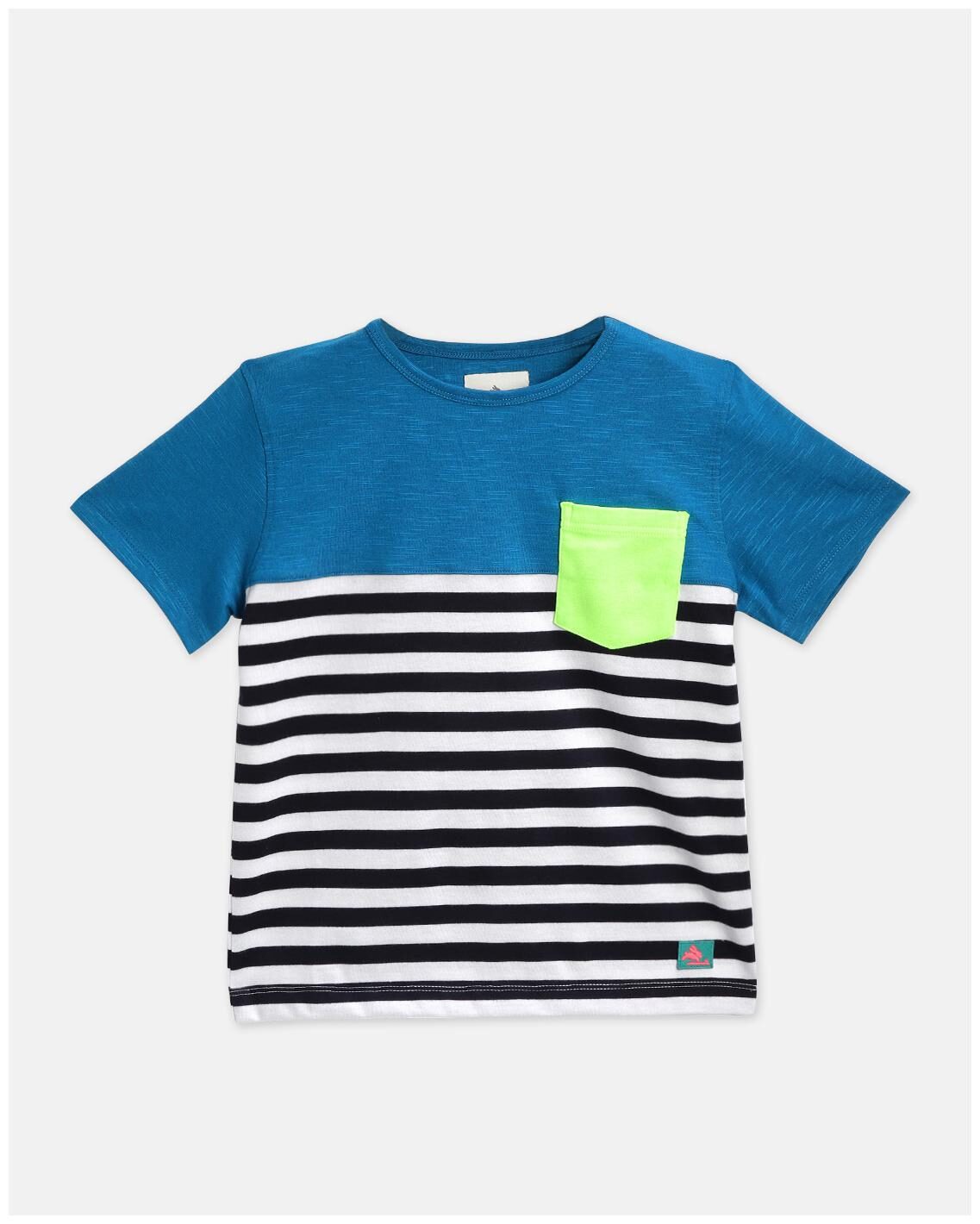 

Cherry Crumble By Nitt Hyman Boy Cotton blend Striped T-shirt - Blue