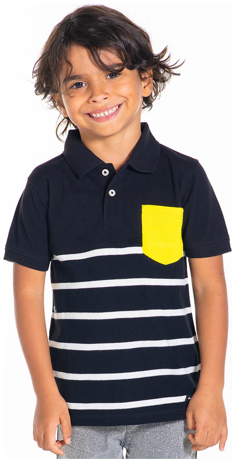 

Cherry Crumble By Nitt Hyman Cotton blend Striped T shirt for Baby Boy - Black