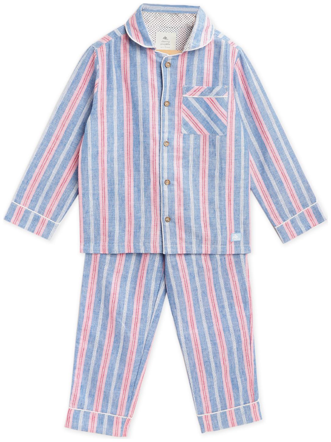 

Cherry Crumble By Nitt Hyman Unisex Top bottom set - Pink