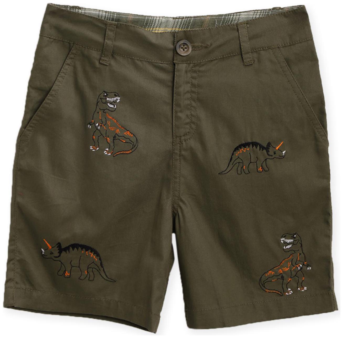 

Cherry Crumble By Nitt Hyman Cotton Blend Solid Green Color Shorts For Boy