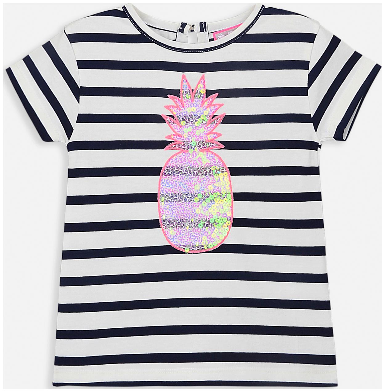 

Cherry Crumble By Nitt Hyman Girl Cotton Solid Top - White
