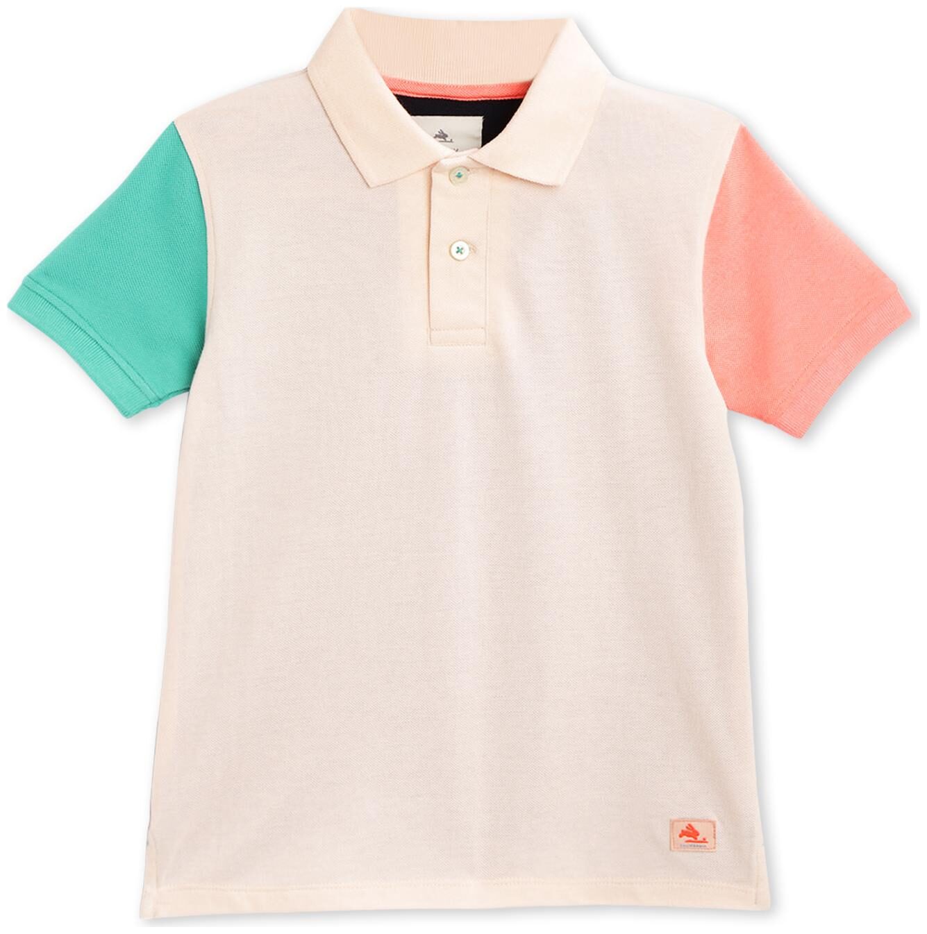 

Cherry Crumble By Nitt Hyman Boy Polyester Colorblocked T-shirt - Multi