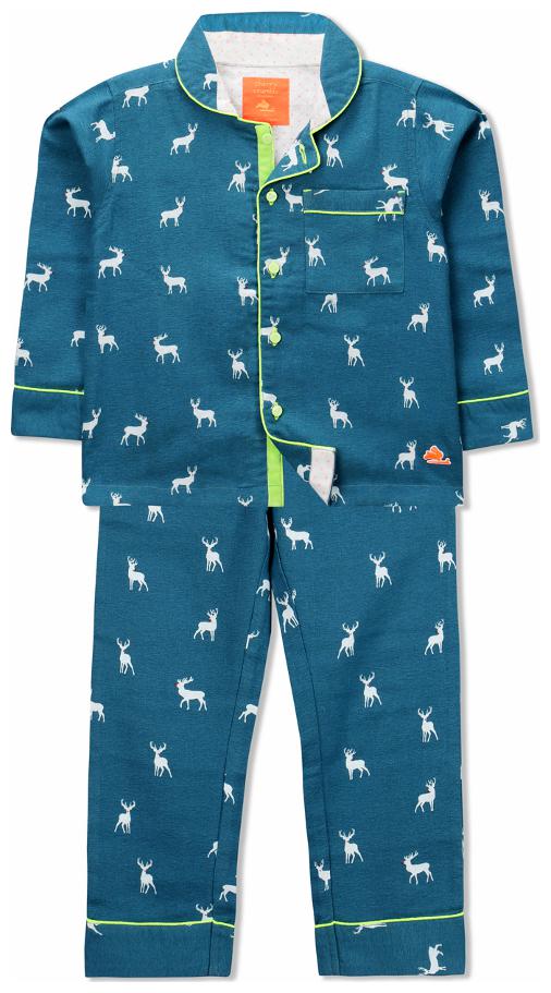 

Cherry Crumble By Nitt Hyman Cotton Solid Top Bottom Set - Green