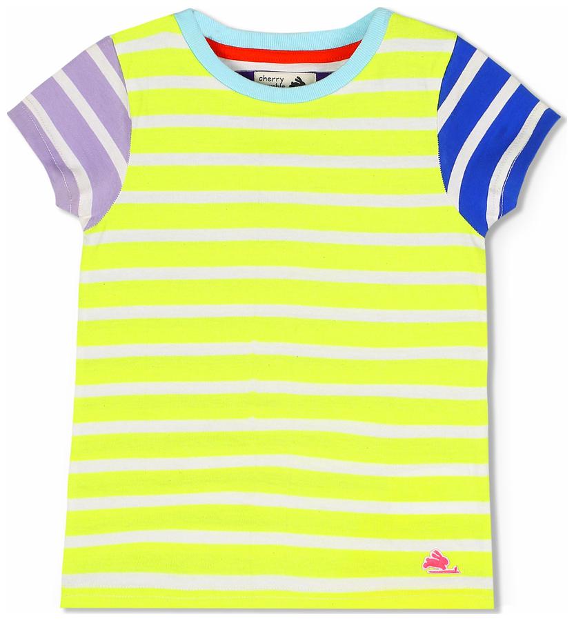 

Cherry Crumble Boy Polyester Solid T-shirt - Yellow