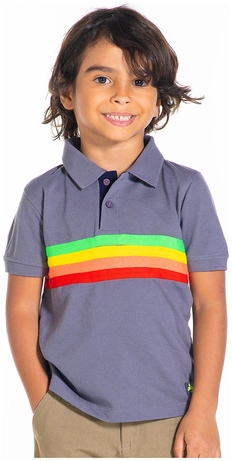 

Cherry Crumble By Nitt Hyman Boy Cotton blend Striped T-shirt - Grey