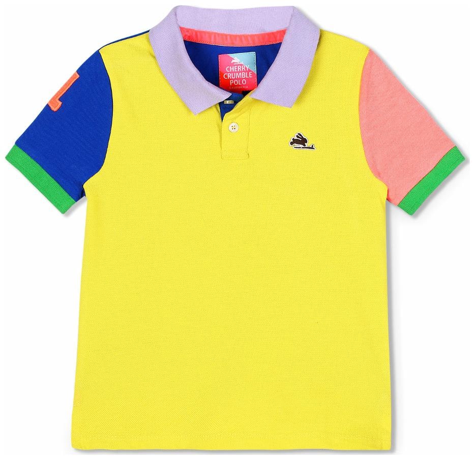 

Cherry Crumble By Nitt Hyman Boy Polyester Solid T-shirt - Multi
