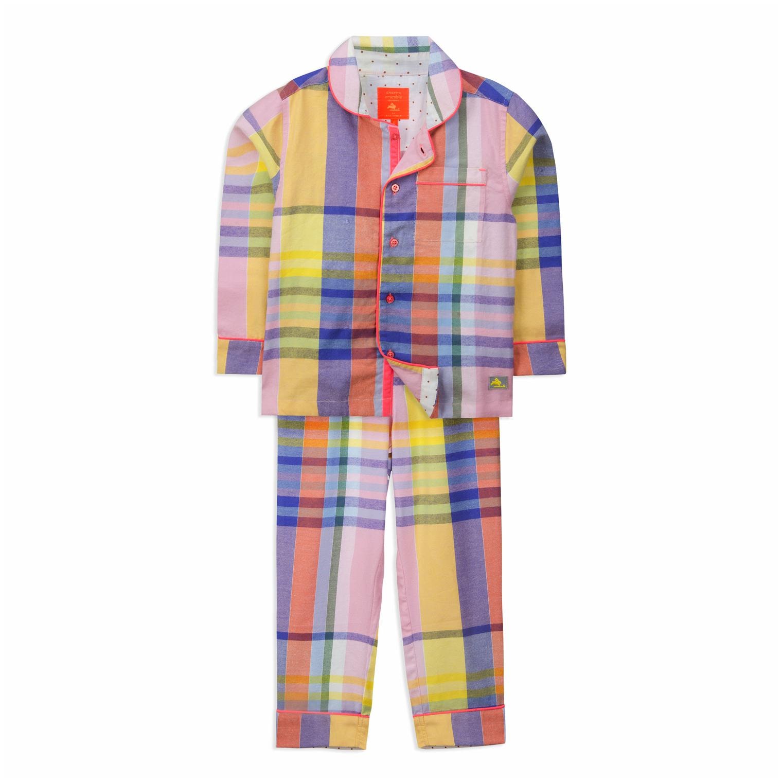 

Cherry Crumble By Nitt Hyman Prom Nightsuit Nightwear Set Multi